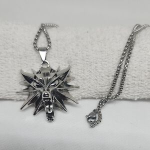 Vintage Style  Wolf 🐺  Necklace